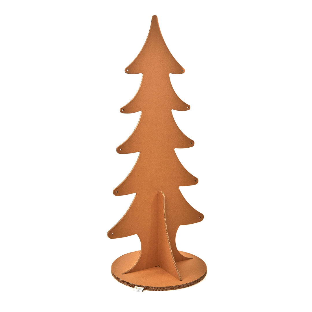 Sustainable One-Sided Cardboard Christmas Tree XMAS 06