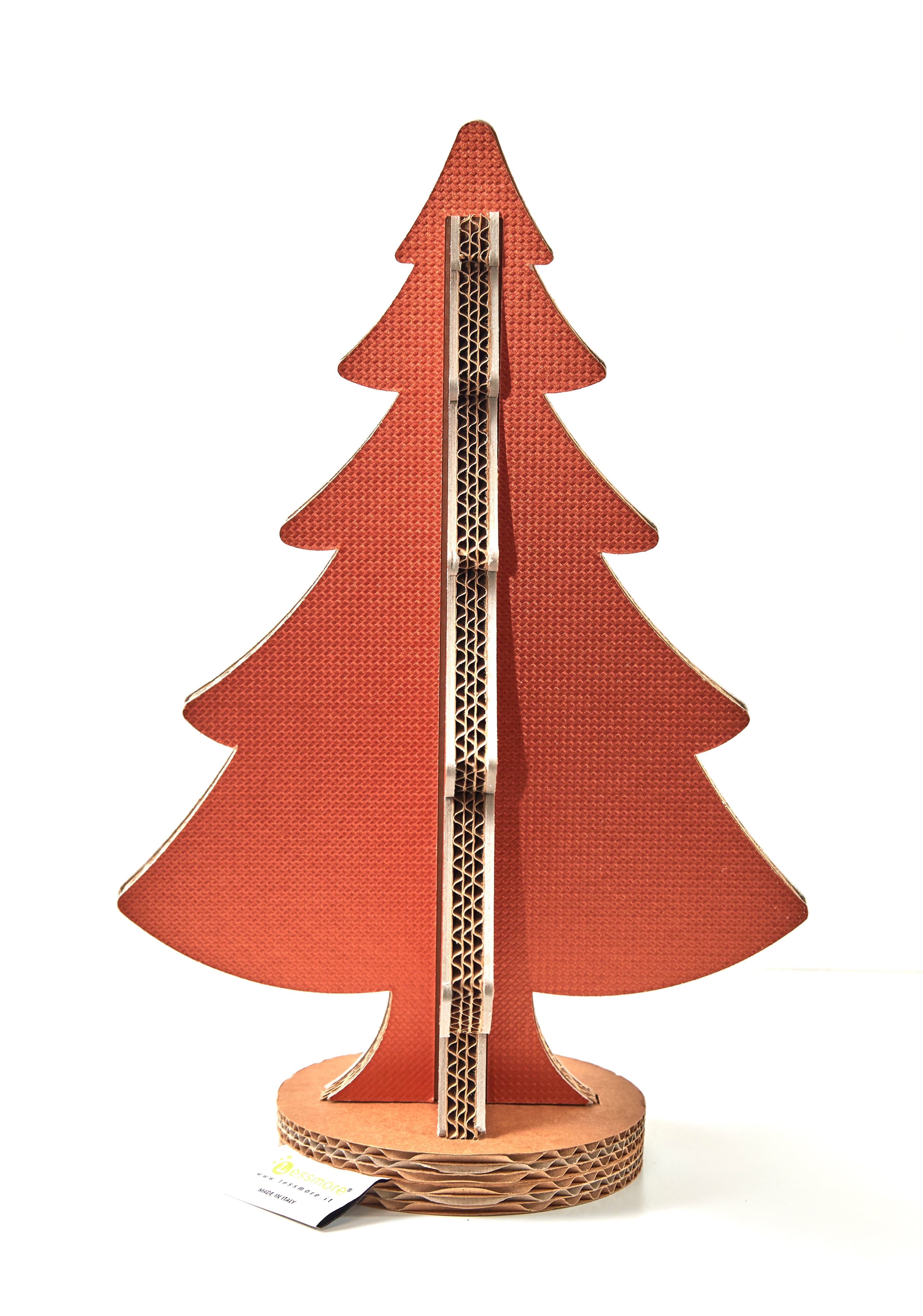 持続可能な三次元多彩な紙製クリスマスツリー XMAS 45。Design Italyで