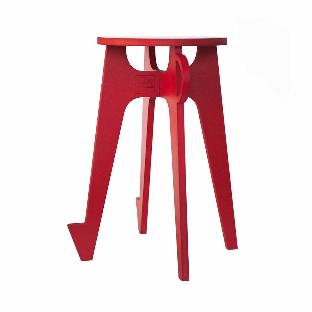 Stool ACHILLE Red 01