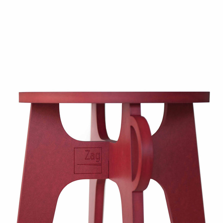 Stool ACHILLE Red 02