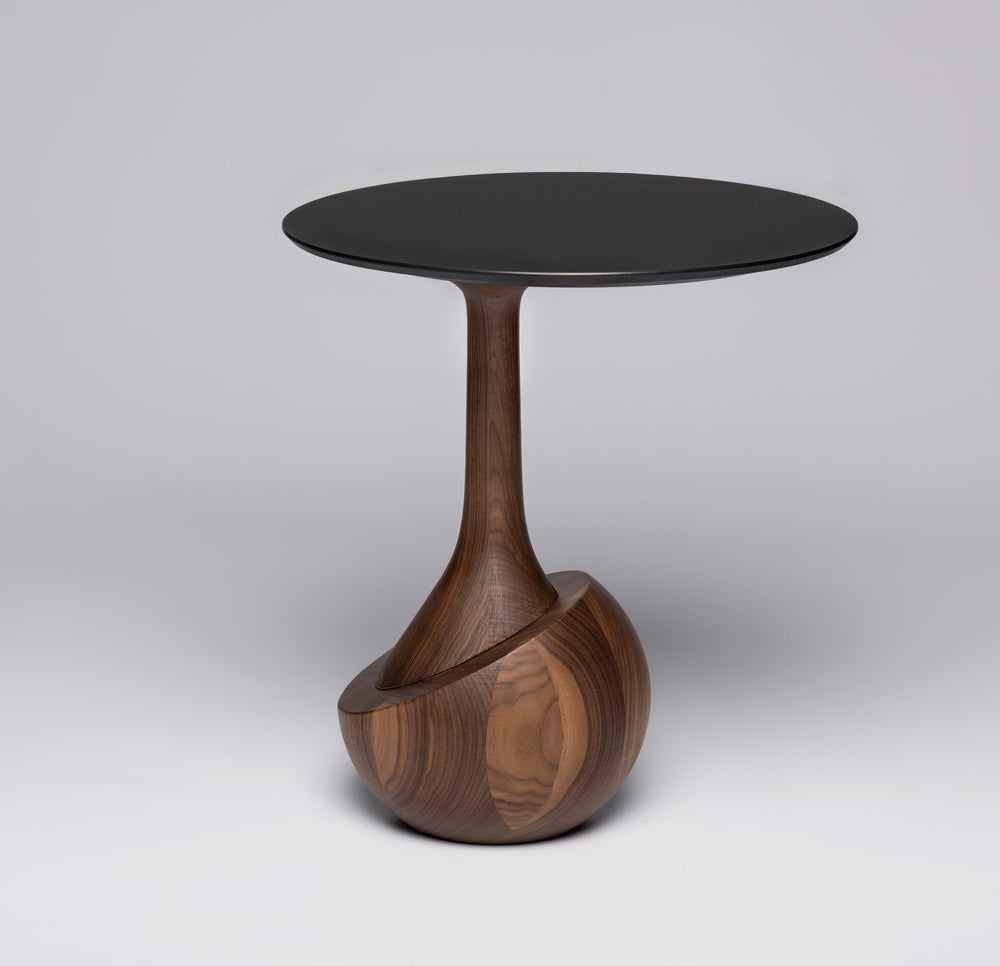 Walnut Wood Coffee Table ACHILLE by Elli Design 02
