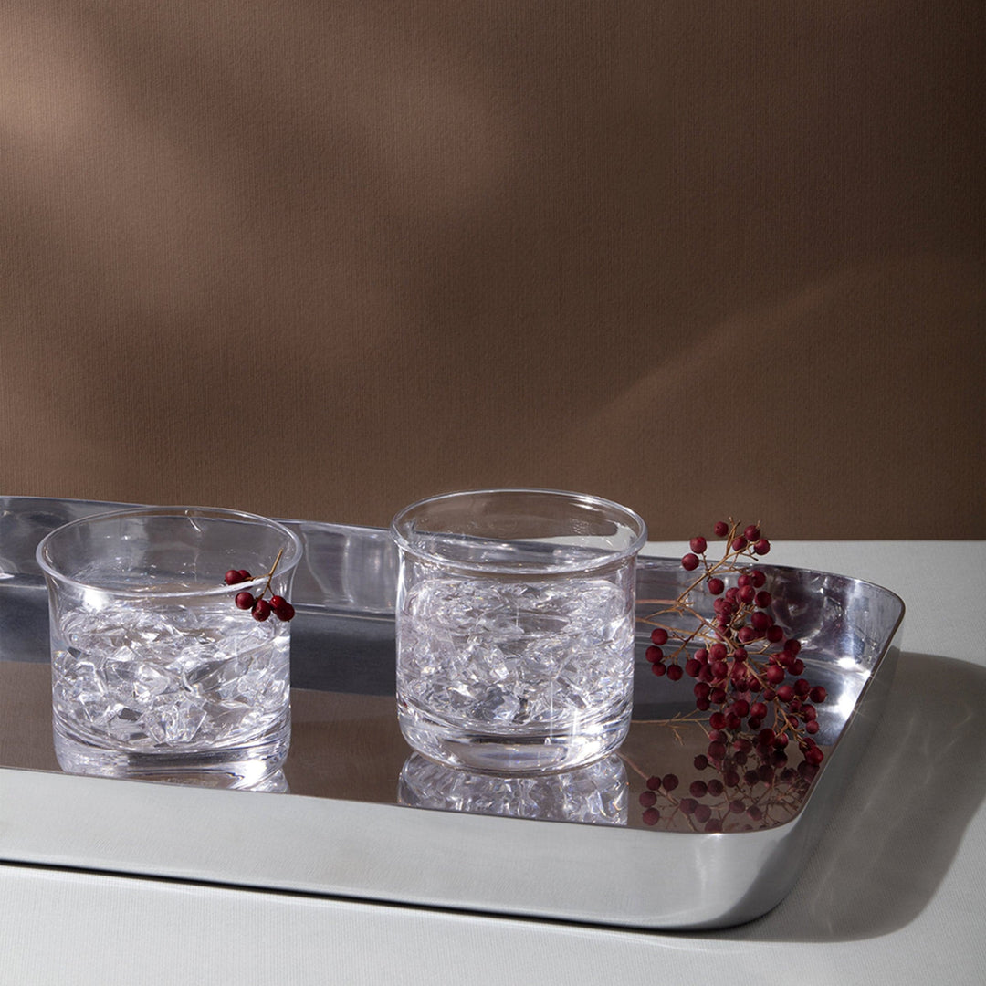 Blown Glass Liqueur Glasses ALDO Set of Six by Aldo Cibic for Paola C 04