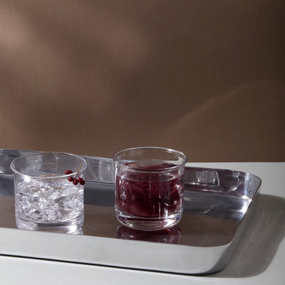 Blown Glass Whiskey Glasses ALDO Set of Six by Aldo Cibic for Paola C 03