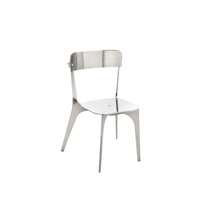Aluminium Polished Chair EURA by Denis Santachiara for Cyrcus Design 01