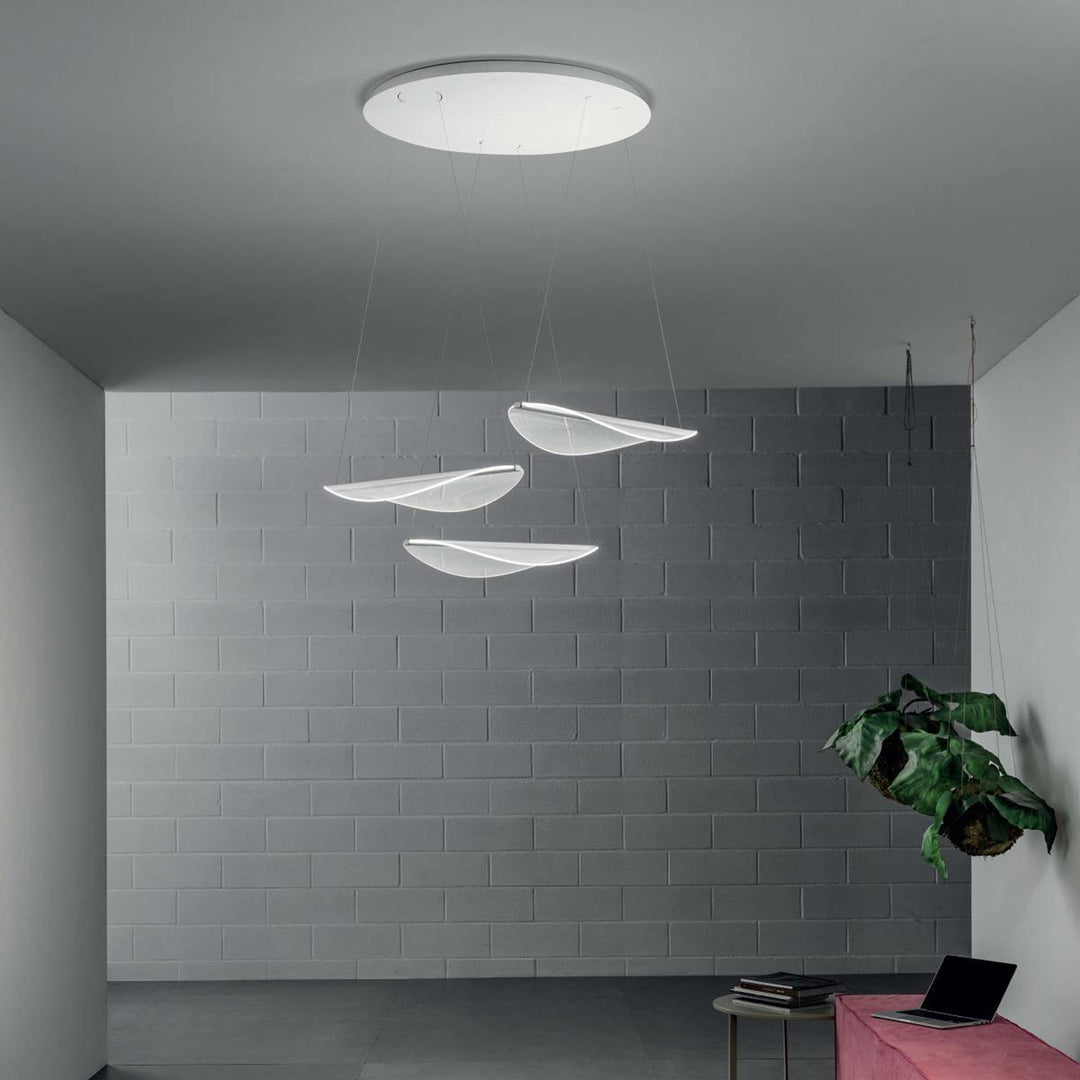 Suspension Lamp DIPHY 3 Modules by Mirco Crosatto for Stilnovo 01