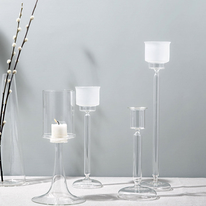 Blown Glass Candle Holder AMBRA by Aldo Cibic for Paola C 02