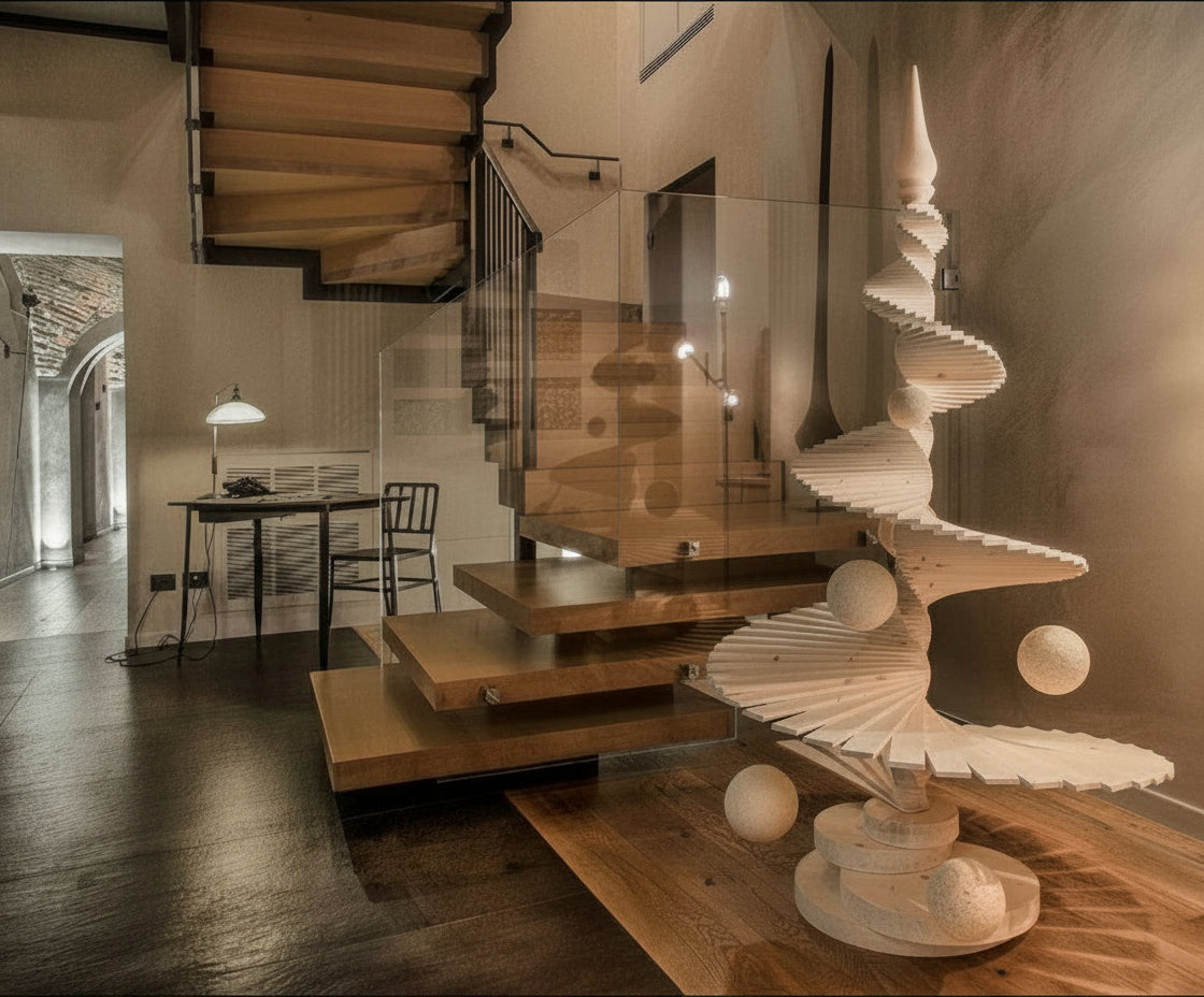 Sustainable Wood Christmas Tree ARBOR 180 cm. Shop on Design Italy