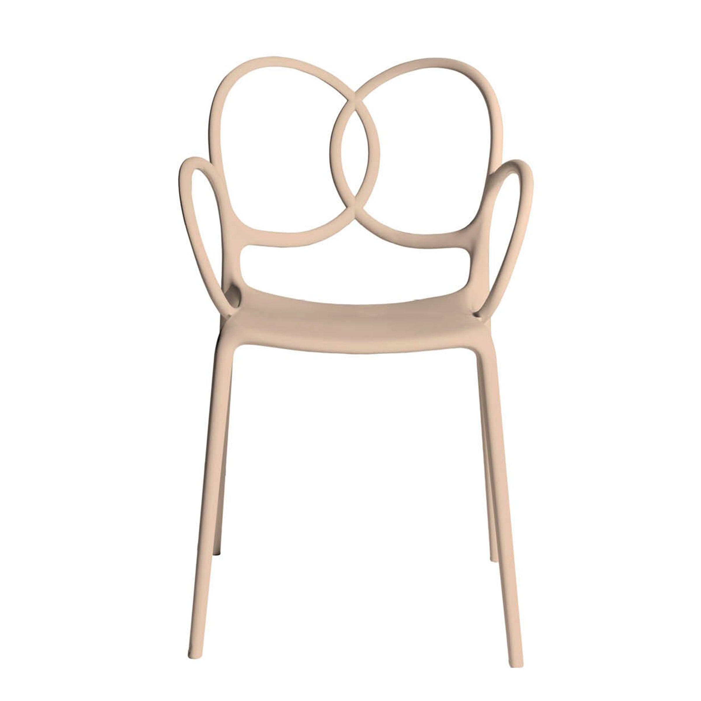 Fauteuil Design Alinéa COTTI – Beige Bouclé, Neuf Sous Emballage
