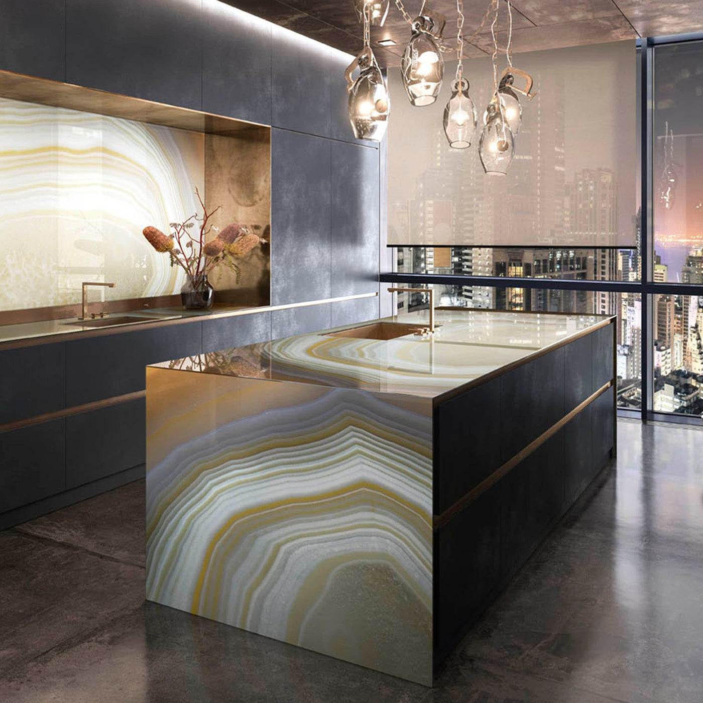 Vetrite Glass Decorative Panel AURORA by Sicis 01