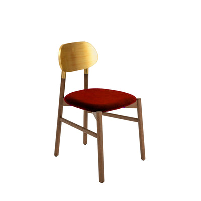 Upholstered Dining Chair BOKKEN Gold by Bellavista + Piccini for Colé Italia 05