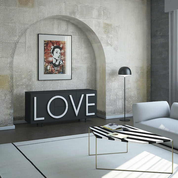 Sideboard LOVE BLACK by Fabio Novembre for Driade 02