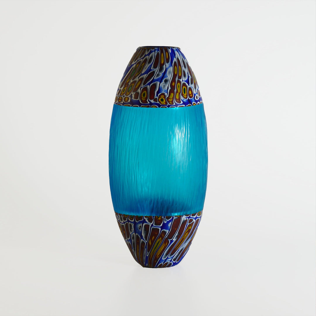 Blown Glass and Murrine Vase BORA002 Unique Piece 03