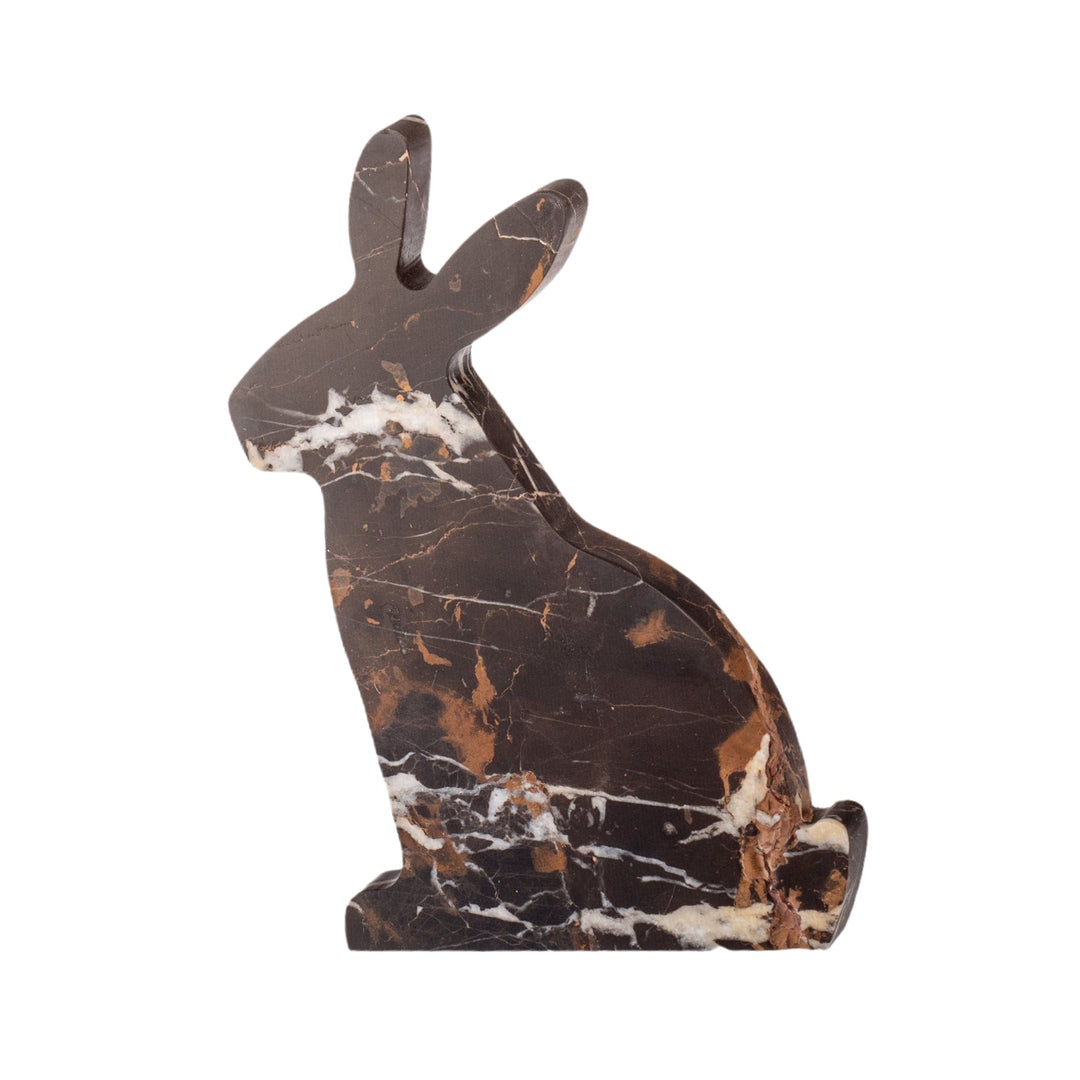 Marble and Steel Bookend BUNNY by Alessandra Grasso 09