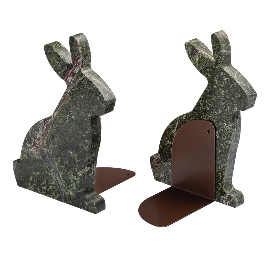Marble and Steel Bookend BUNNY by Alessandra Grasso 016