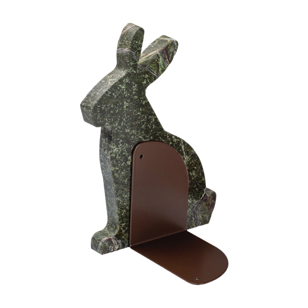 Marble and Steel Bookend BUNNY by Alessandra Grasso 018