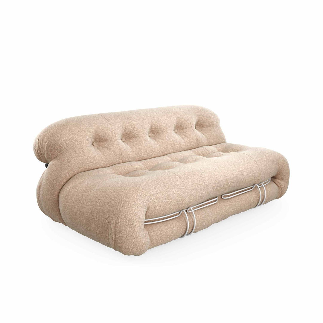 Two-Seater Fabric Sofa SORIANA by Afra & Tobia Scarpa for Cassina 01