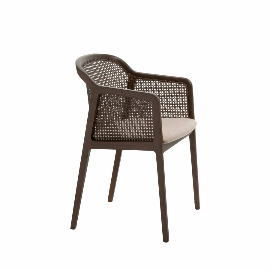 Straw Armchair VIENNA by Emmanuel Gallina for Colé Italia 01