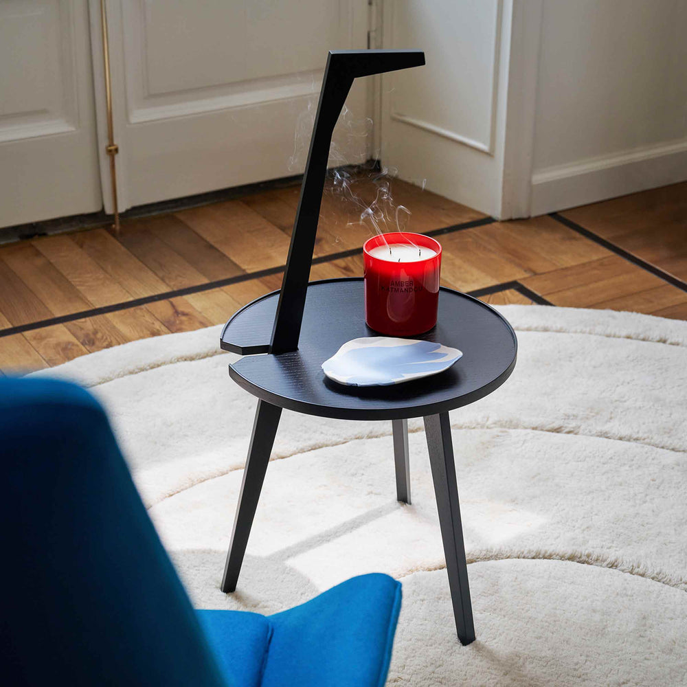 Ash Wood Accent Table CICOGNINO, designed by Franco Albini for Cassina 02