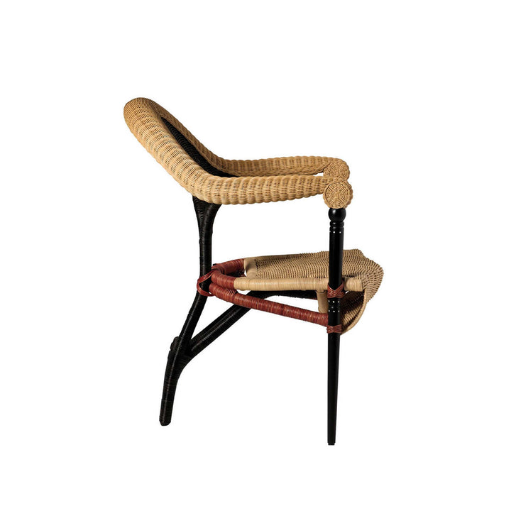 Rattan Chair LIBA by Borek Sipek for Driade 03