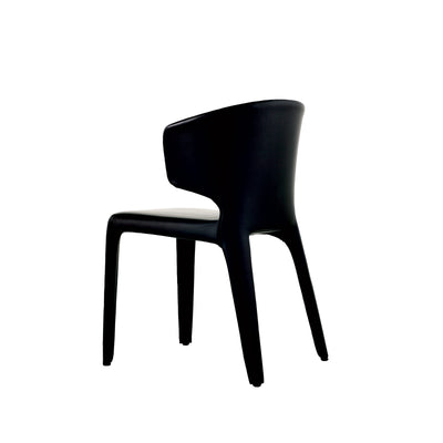 Leather Chair HOLA 367, designed by Hannes Wettstein for Cassina 01