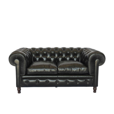 Leather Chesterfield Sofa CHESTER by Renzo Frau for Poltrona Frau 01