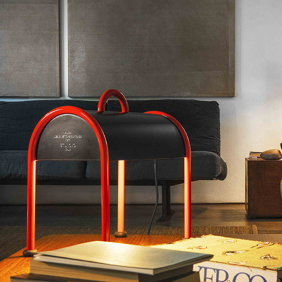 Table Lamp VALIGIA by Ettore Sottsass for Stilnovo 01