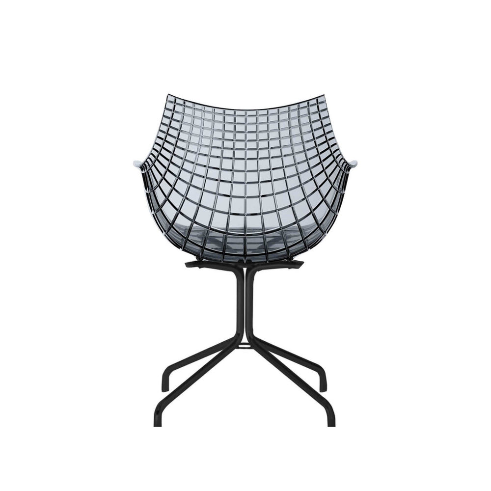 Chair with Four-Spoke Base MERIDIANA by Christophe Pillet for Driade 02