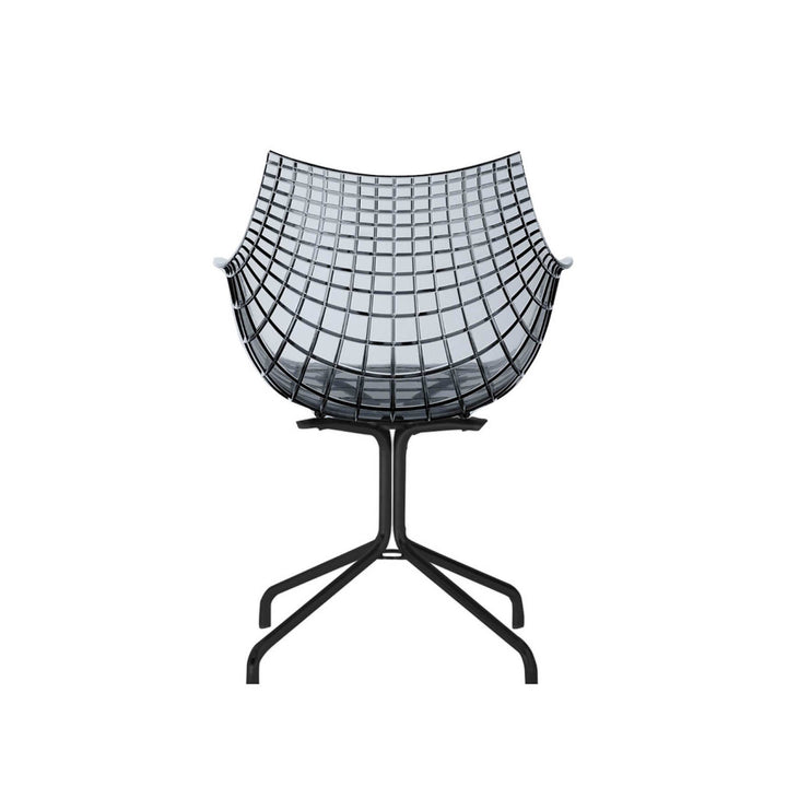 Chair with Four-Spoke Base MERIDIANA by Christophe Pillet for Driade 02