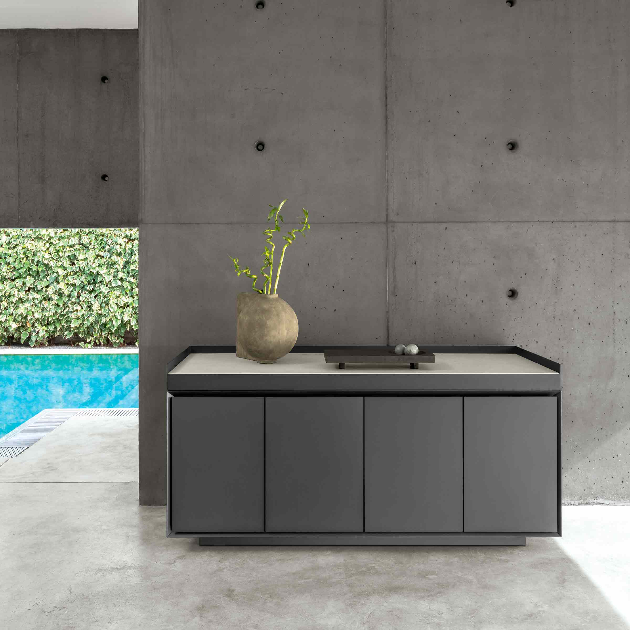 Outdoor Sideboard TIKAL by Nicola De Pellegrini for Talenti. Shop