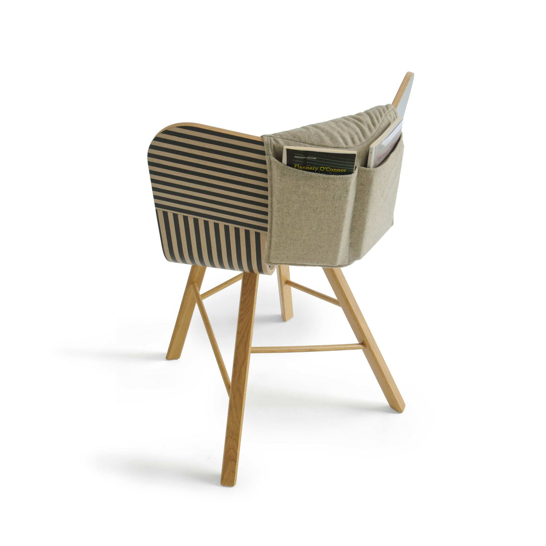 Four Legs Chair TRIA WOOD by Colé Italia 04