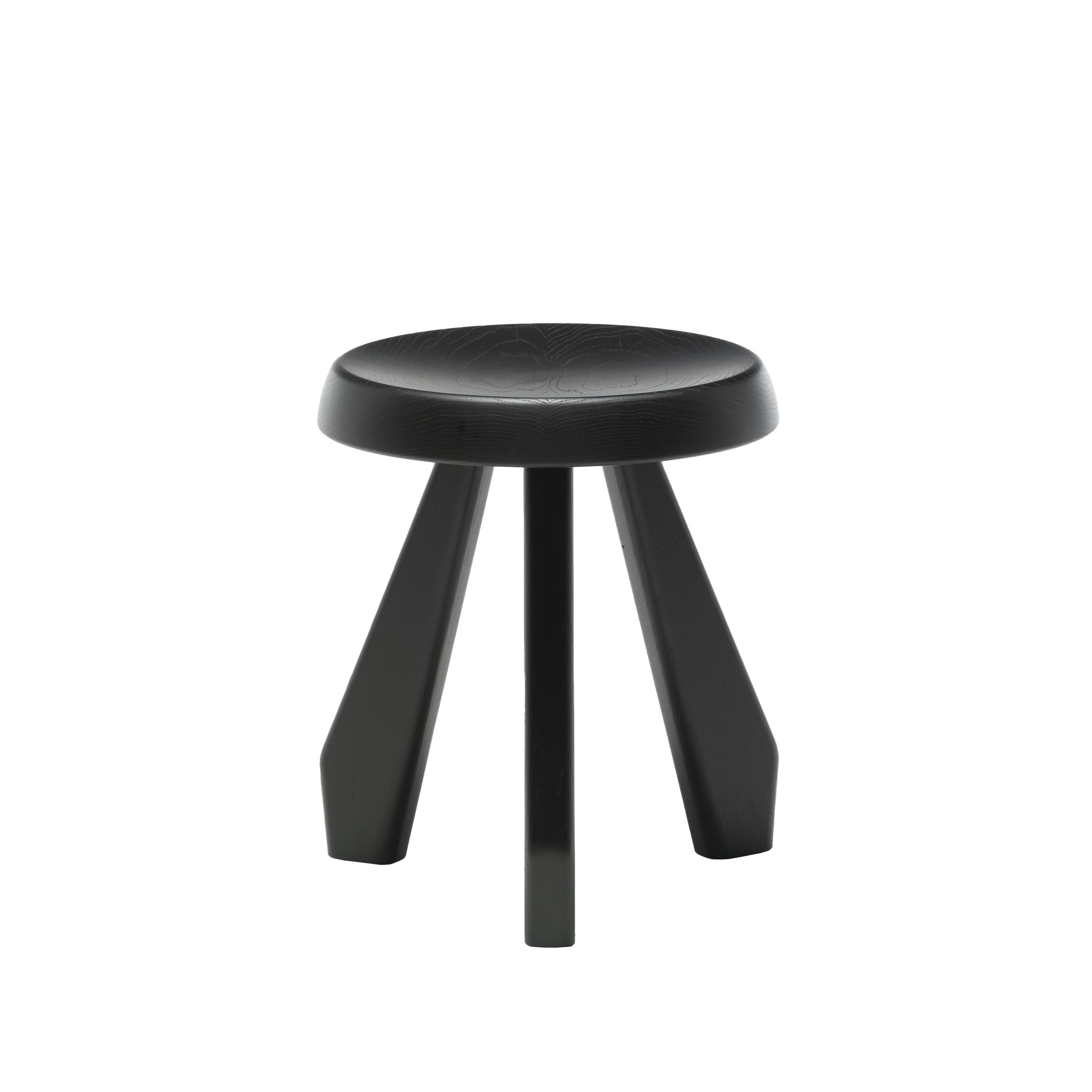Wood Stool TABOURET MERIBEL by Charlotte Perriand for Cassina