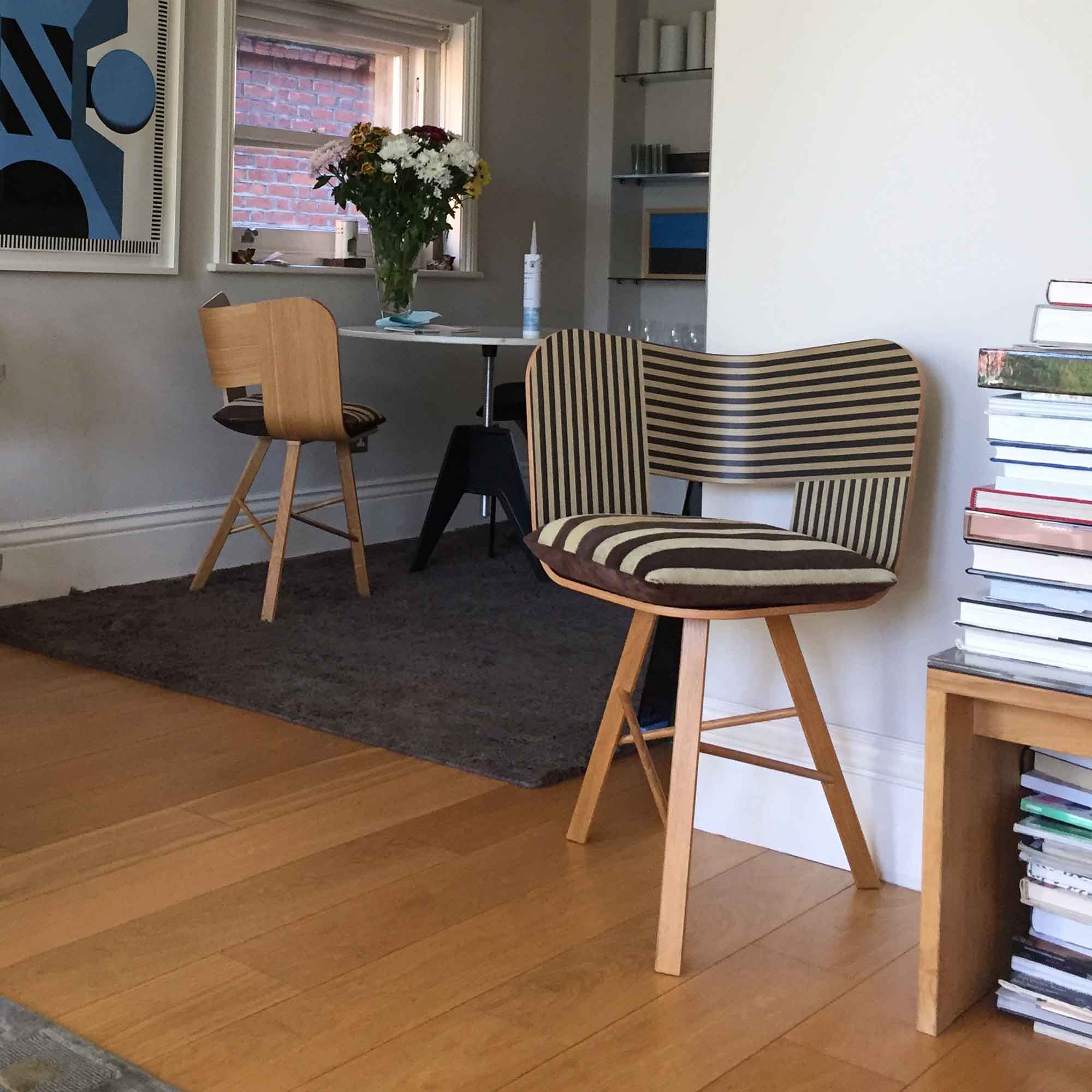 Three Legs Chair TRIA WOOD by Colé Italia. Shop on Design Italy