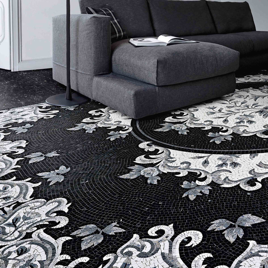 Mosaic Rug BLAKE by Sicis 01