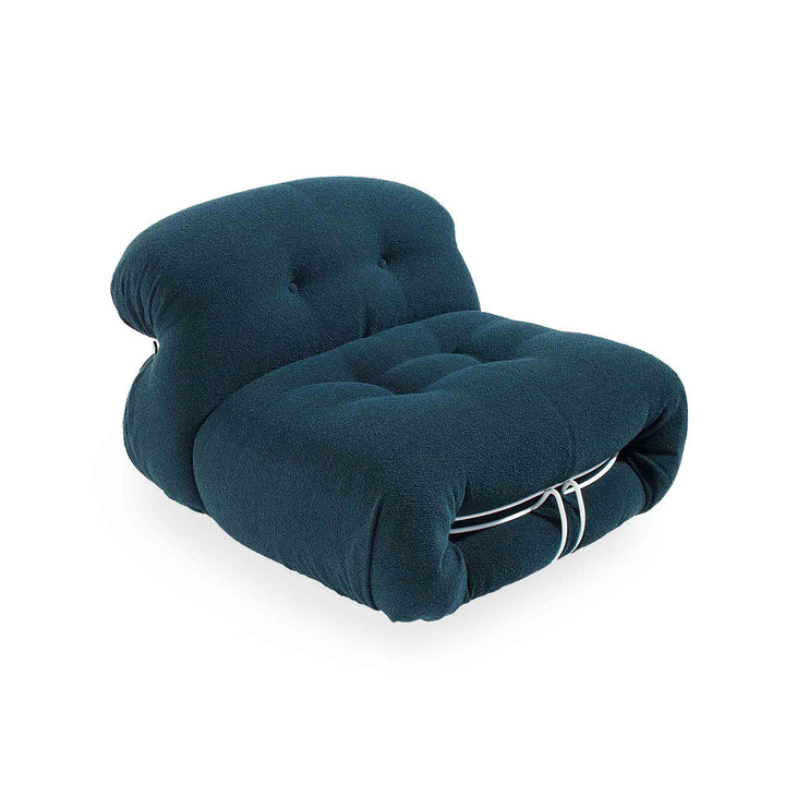 Fabric Armchair SORIANA, designed by Afra & Tobia Scarpa for Cassina 01