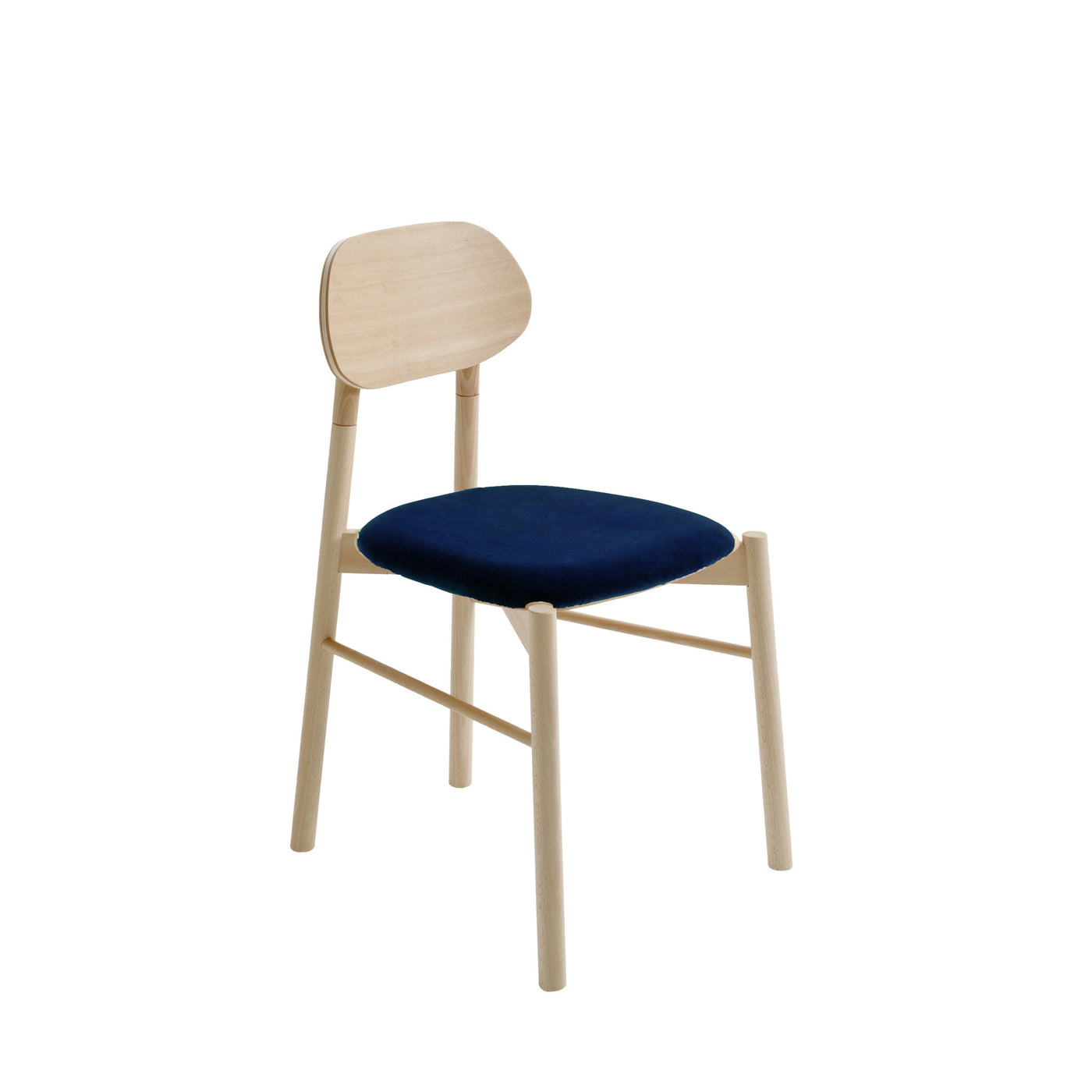 Upholstered Dining Chair BOKKEN by Bellavista + Piccini for Colé Italia 01