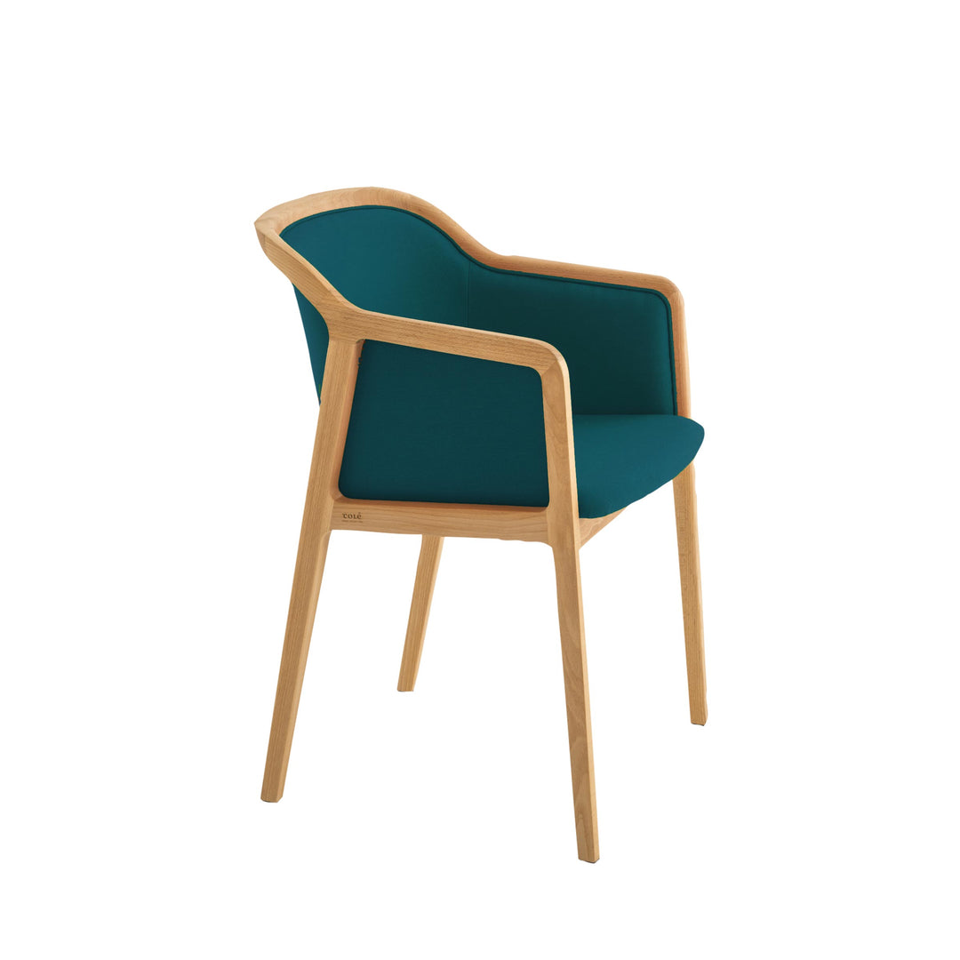 Upholstered Armchair VIENNA by Emmanuel Gallina for Colé Italia 04