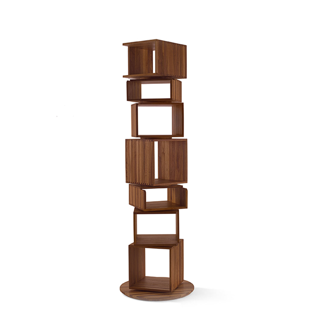 Wood Bookcase STEP BY STEP by Giuliano Cappelletti for Riva 1920