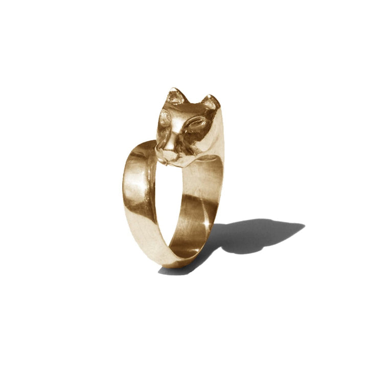 Bronze Ring PANTHER by Camilla Carli 01