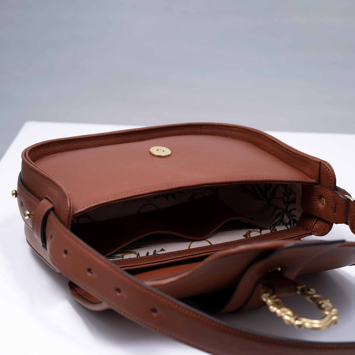 Crossbody Leather Bag LIA by MARCO Atelier 06