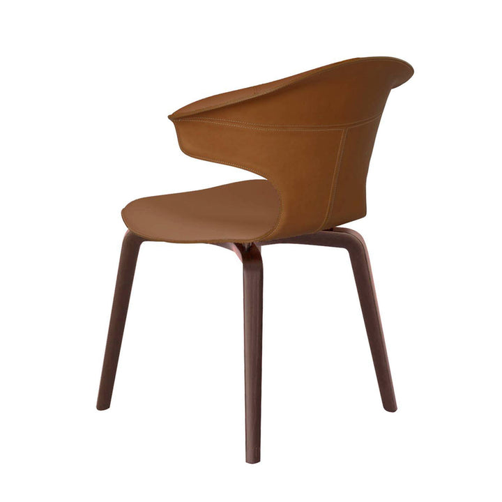 Leather Chair MONTERA by Roberto Lazzeroni for Poltrona Frau 03