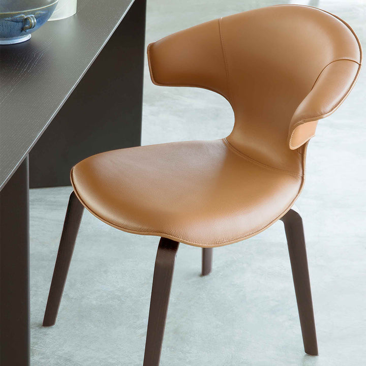 Leather Chair MONTERA by Roberto Lazzeroni for Poltrona Frau 02