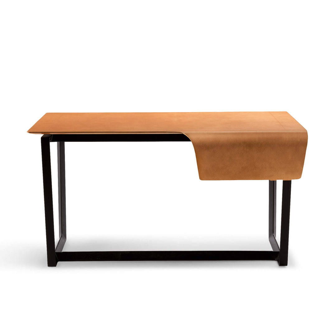Leather Desk FRED by Roberto Lazzeroni for Poltrona Frau 03