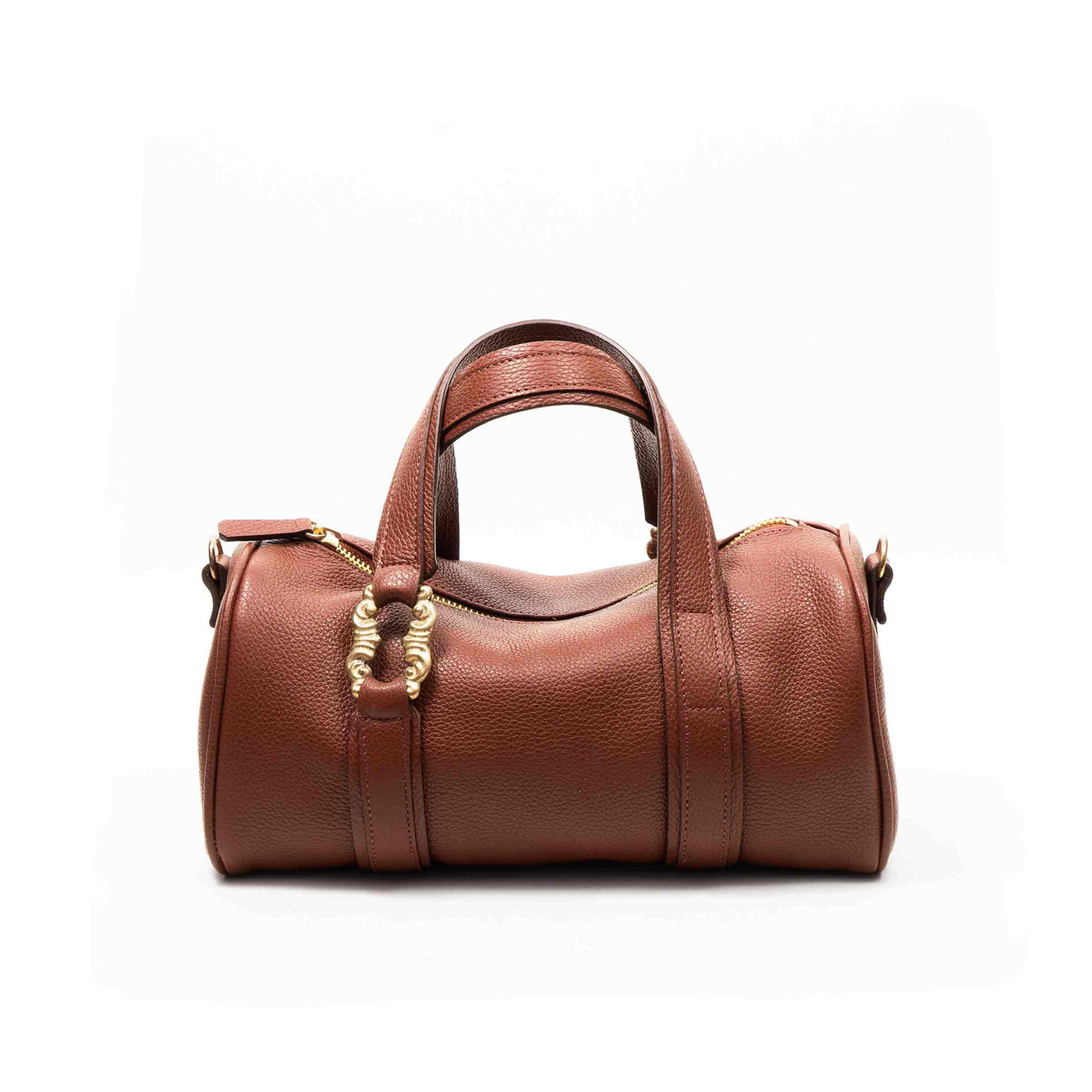 Leather Duffle Bag ATENA by MARCO Atelier 06
