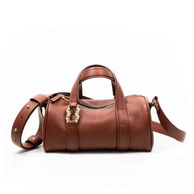 Leather Duffle Bag ATENA by MARCO Atelier 07