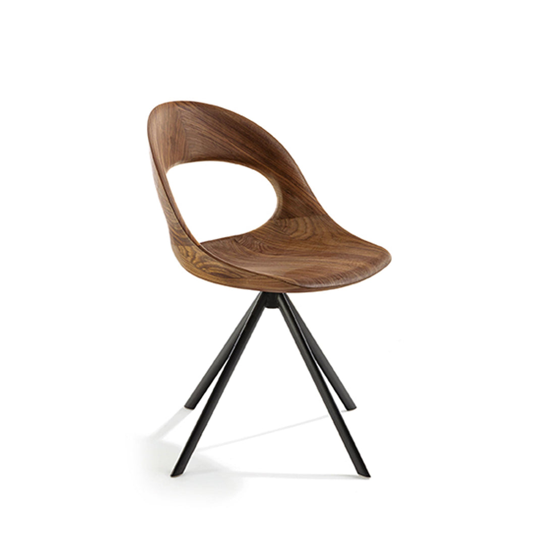 Wood Dining Chair NAIMA by Martin Bellendat for Riva 1920