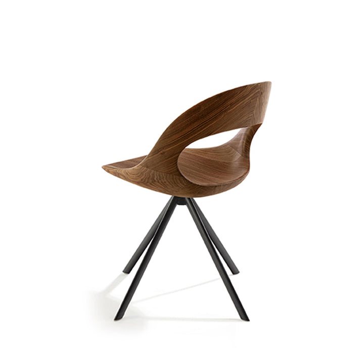Wood Dining Chair NAIMA by Martin Bellendat for Riva 1920