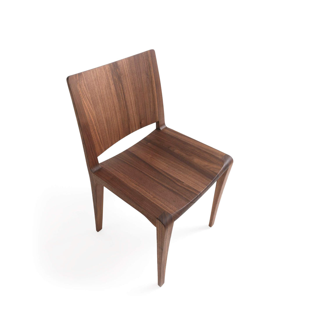Wood Dining Chair VOLTRI by Renzo & Matteo Piano for Riva 1920