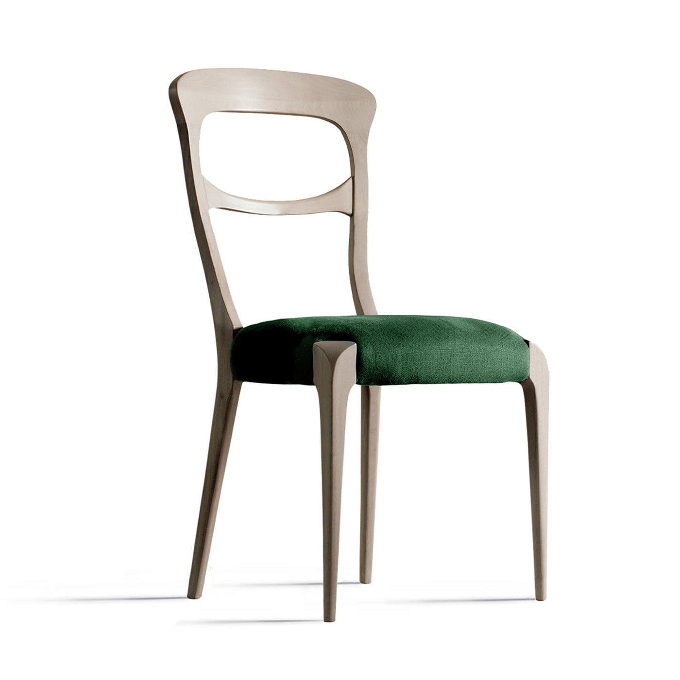 Grey Walnut Wood Chair CAPOTAVOLA 03