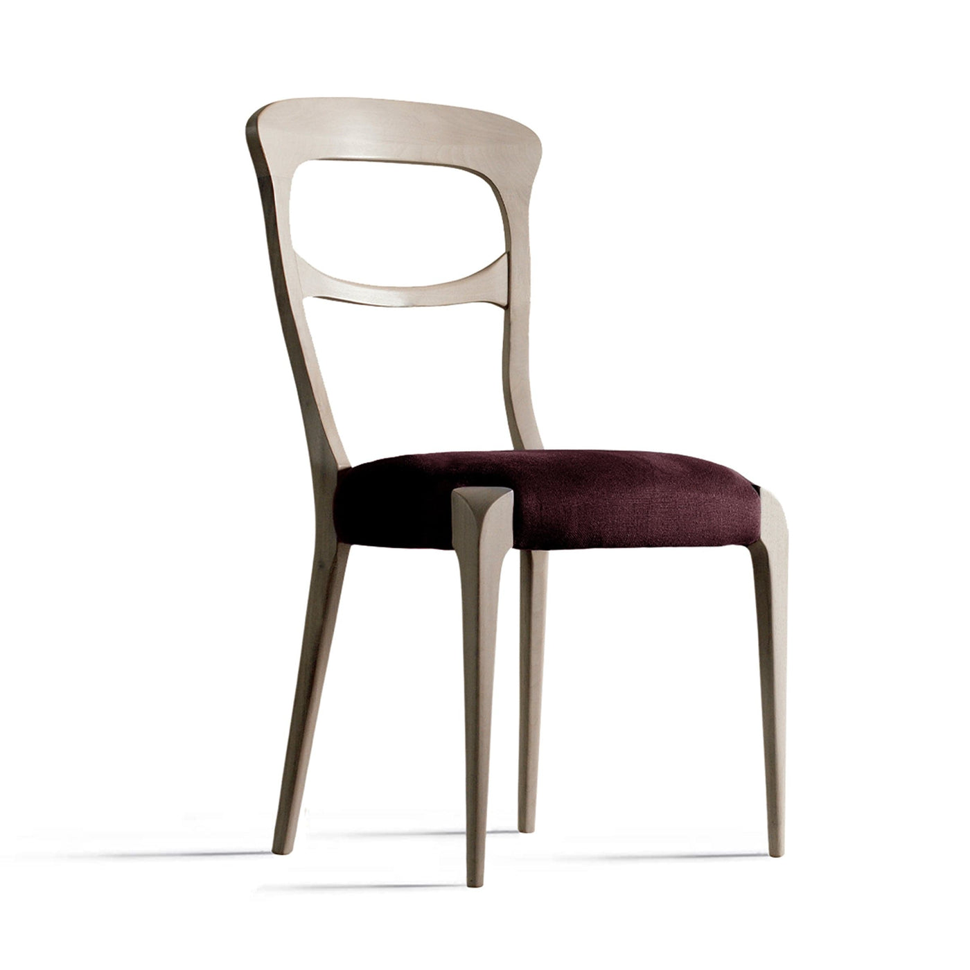Grey Walnut Wood Chair CAPOTAVOLA 02