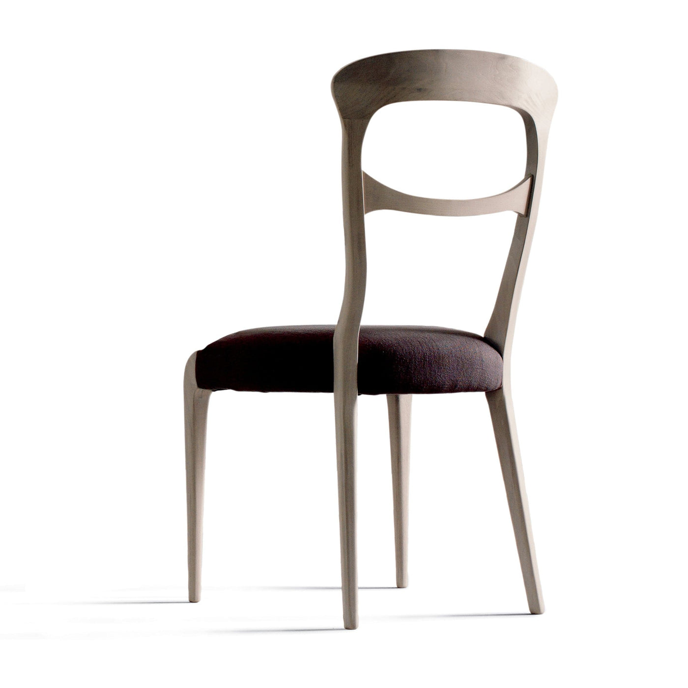 Grey Walnut Wood Chair CAPOTAVOLA 05